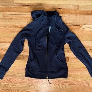 Lululemon Gray Full-Zip Scuba, NWOT